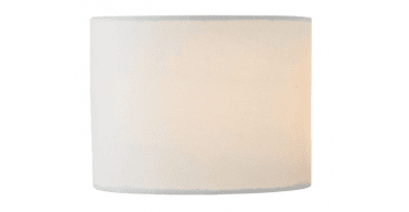 Inci Ivory Cotton Drum Shade 18cm