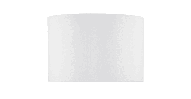Innsbruck Ivory Faux Silk Oval Shade 30cm