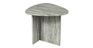 Isidro Side Table Brown Stone Effect