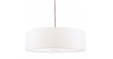 Isla Easy Fit Pendant Ivory Shade 60cm