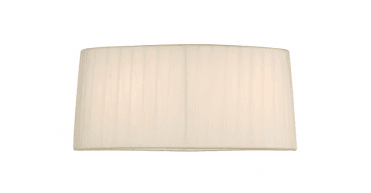 Ivory Faux Silk Ribbon Shade For CRI092