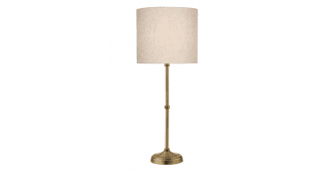 Jayden Natural Linen Drum Shade 25cm