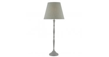 Joanna Table Lamp Grey With Shade
