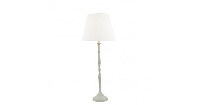 Där Lighting Joanna Table Lamp White With Shade