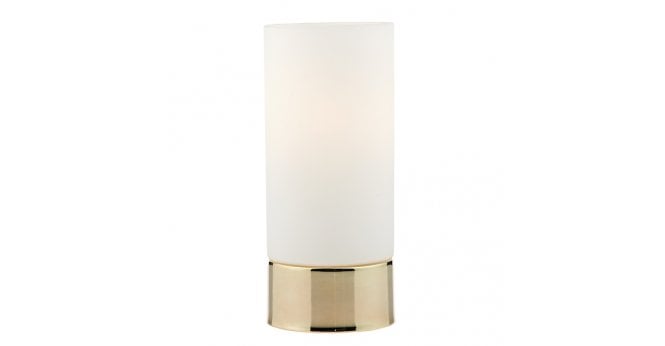 Där Lighting Jot Touch Table Lamp Gold Opal Glass
