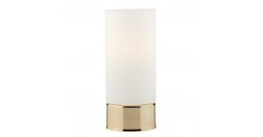 Jot Touch Table Lamp Gold Opal Glass