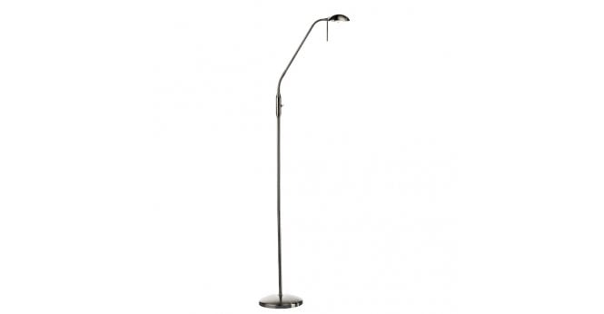 Där Lighting Journal Task Floor Light Satin Chrome (Multipack)