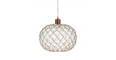 Juanita Easy Fit Pendant Gold Acrylic