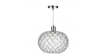 Juanita Easy Fit Pendant Polished Chrome Acrylic