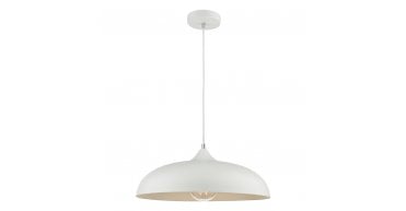 Kaelan 1 Light Single Pendant White
