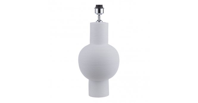 Där Lighting Kiara Table Lamp White Ceramic