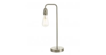 Kiefer Table Lamp Satin Chrome