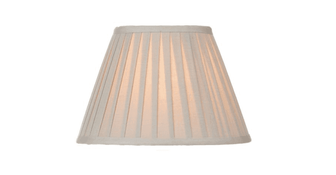 Där Lighting Layer Taupe Cotton Tapered Drum Shade 29cm