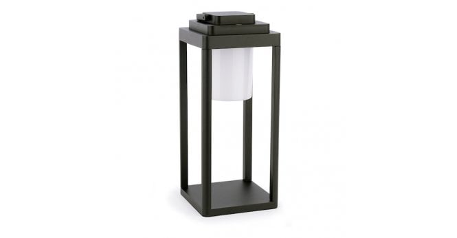 Där Lighting Lester Rechargeable Outdoor Table Lantern IP44