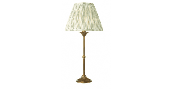 Där Lighting Lydian Table Lamp Antique Bronze With Shade