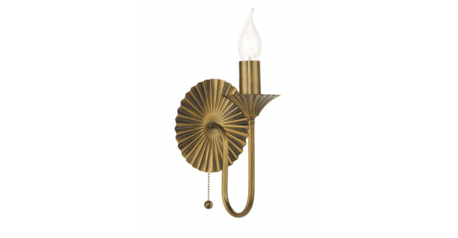 Där Lighting Lydian Wall Light Antique Bronze Bracket Only