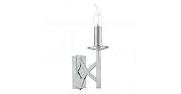 Lyon Wall Light Polished Chrome & Crystal