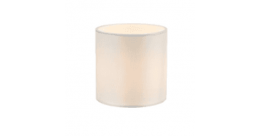 Lyris Ivory Cotton Drum Shade 12cm