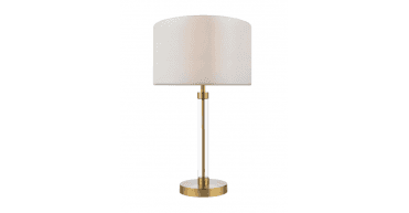 Lyris Ivory Cotton Drum Shade 30cm