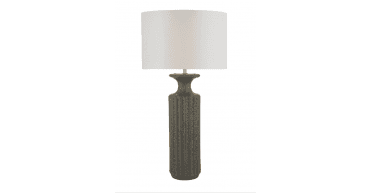 Lyris Ivory Cotton Drum Shade 40cm