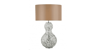 Lyris Taupe Cotton Drum Shade 35cm