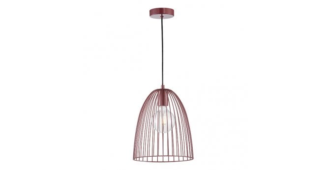 Där Lighting Maya Pendant Satin Purple