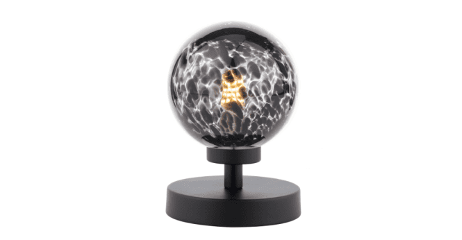 Där Lighting Mix & Match Black Confetti Glass G9 10cm