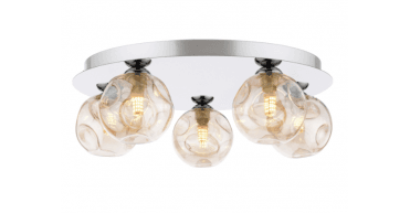 Mix & Match Closed Organic Amber Glass G9 10cm