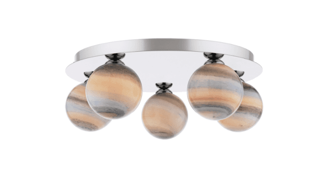 Där Lighting Mix & Match Planet Style Glass G9 10cm