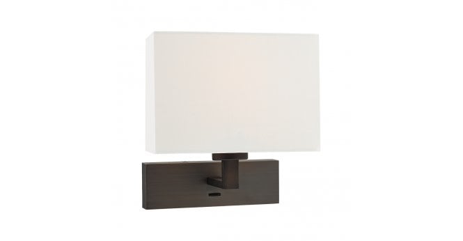 Där Lighting Modena Wall Light Bronze (Bracket Only)