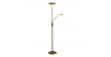 Montana Mother & Child Floor Lamp Antique Brass