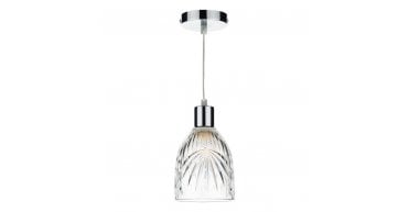 Motif Easy Fit Pendant Clear Glass