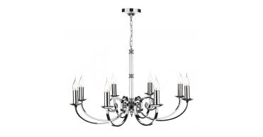 Murray 8 Light Dual Mount Pendant Polished Chrome