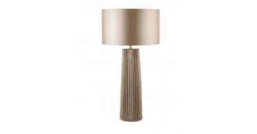 Myla Ceramic Table Lamp Bronze With Shade