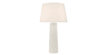 Myla Ceramic Table Lamp White Base Only