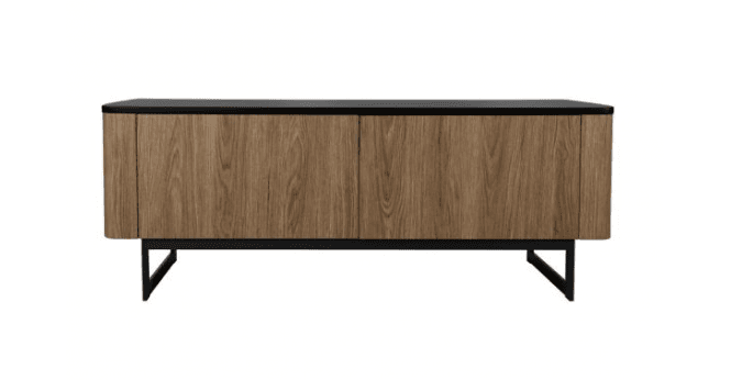 Där Lighting Myron Cabinet Mocha Effect and Matt Black