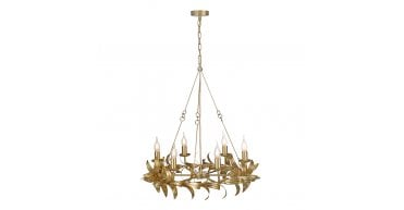 Nadria 6 Light Pendant Satin Gold