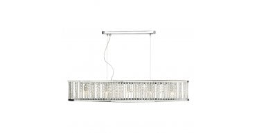 Nantes 5 Light Bar Pendant Polished Chrome Aluminium