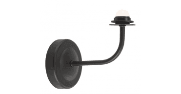 Navarro Rechargeable Wall Light Matt Black Bracket Only LED
