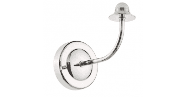 Navarro Rechargeable Wall Light Polished Nickel Bracket Only LED