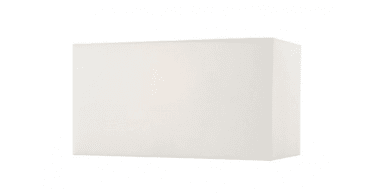 Nile Ivory Faux Silk Rectangle Shade 36cm