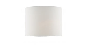 Olalla Ivory Faux Silk Drum Shade 34cm