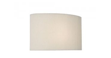 Oporto Cream Cotton Oval Shade 31cm