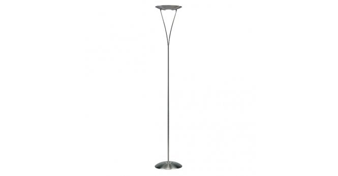 Där Lighting Opus Floor Lamp Satin Chrome
