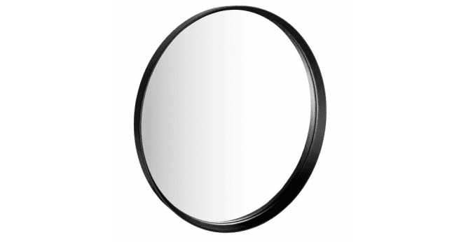 Där Lighting Orana Mirror Matt Black 74cm