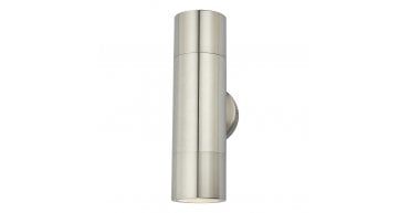 Ortega Outdoor 2 Light Wall Light Aluminium IP65