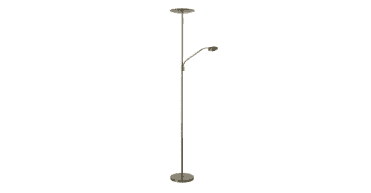 Osbert Mother & Child Floor Lamp Satin Bronze LED