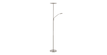 Osbert Mother & Child Floor Lamp Satin Nickel LED