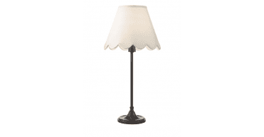 Padme Table Lamp Matt Black With Shade
