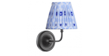 Padme Wall Light Matt Black With Shade